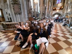 Abschlussveranstaltung von "Wertvoll&Tatkräftig" im Stephansdom