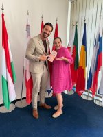 Jan Haraslin und Martina Schwarz 