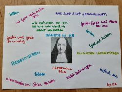 Gedanken der 2A zu Clara Fey 