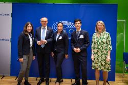 Besuch im Haus der EU