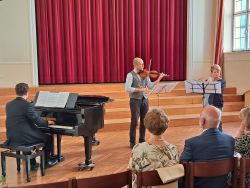 Musikeinlage von Prof. Aichberger-Mechtler, Prof. Winkler und Prof. Zuba 