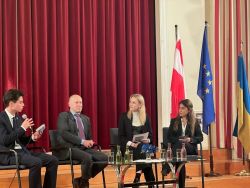 Besuch von Botschafter Dr. Vasyl Khymynets