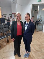 ERICs treffen im Presseclub Concordia Umweltministerin Leonore Gewessler