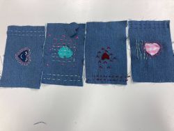 Visible Mending Workshop der 2a