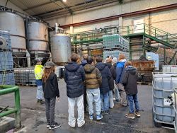 Lehrausgang der 4b zur Firma Olbrich AVR