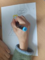 BD-Atelier der 7abc Französisch-Gruppe