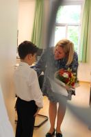 Begrüßung der 1. Klassen
