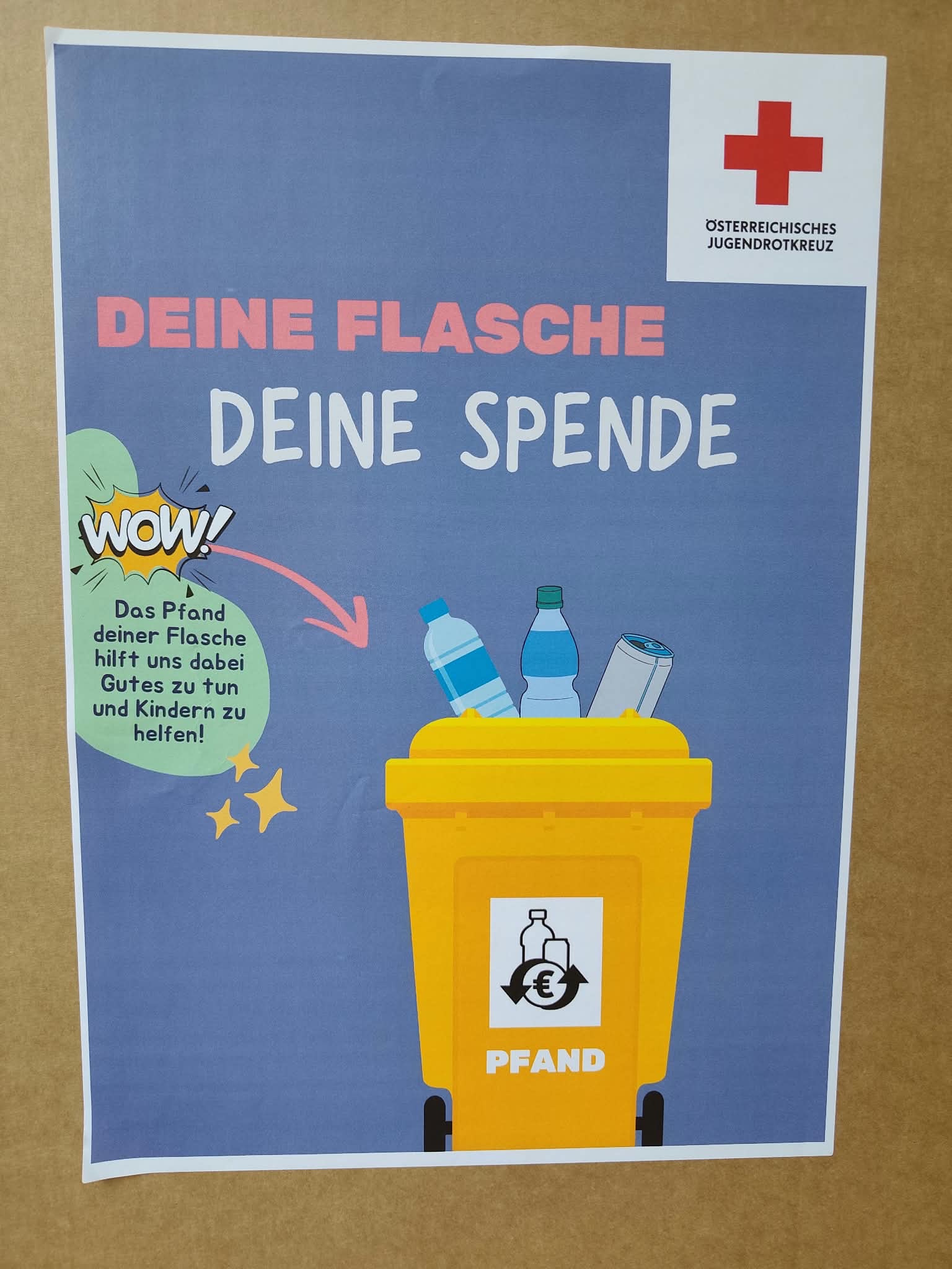 Sammeln, spenden, Gutes tun!